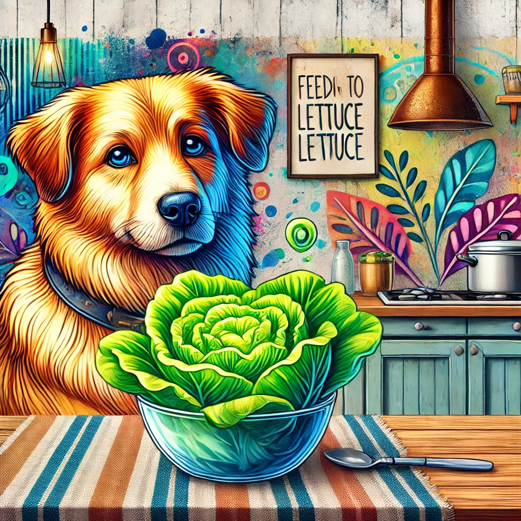 Lettuce for dog